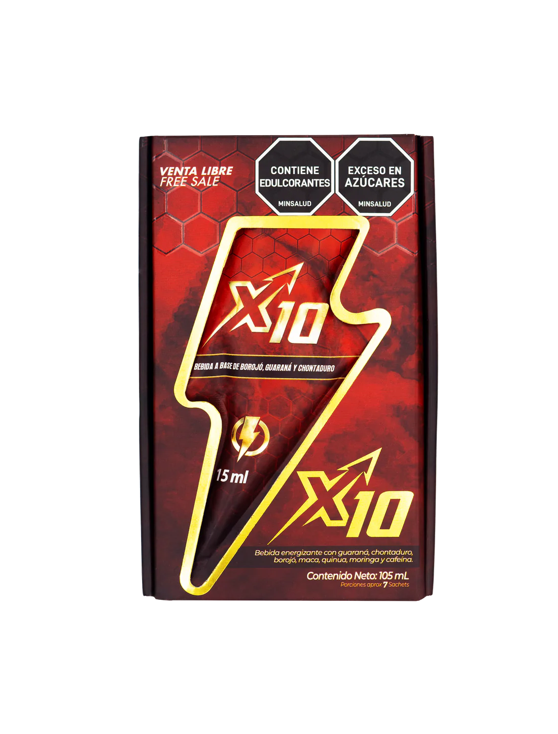 CAJA POTENCIADOR GEL X10 (7 Sachet)